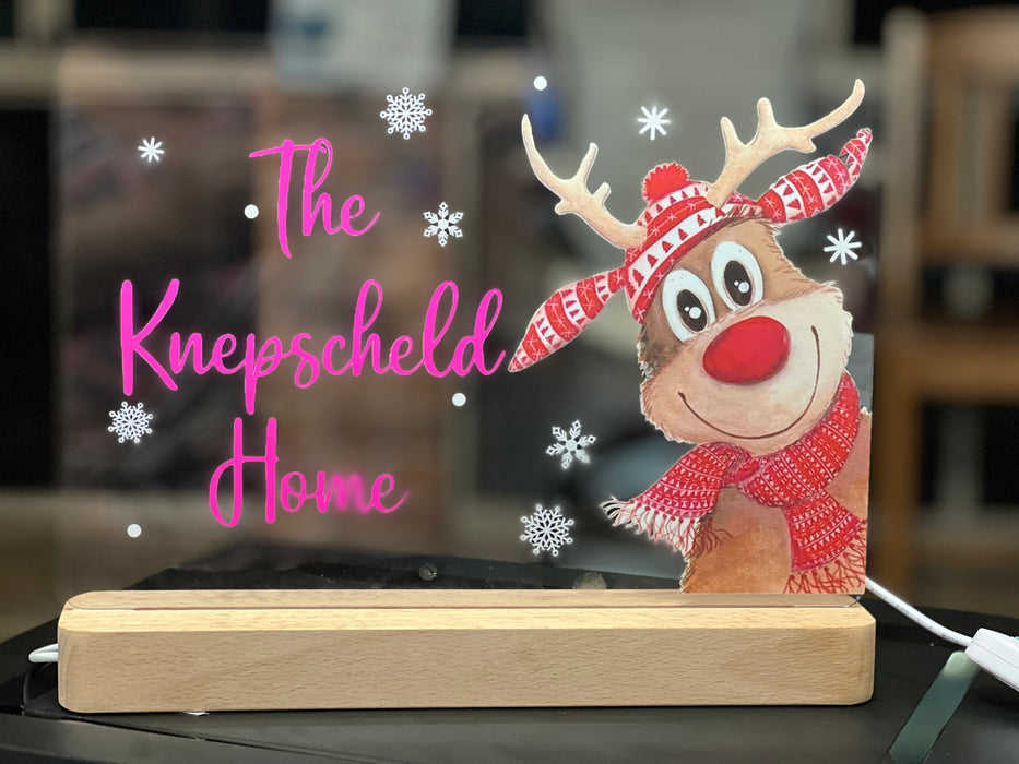 Personalised Christmas Night Lights