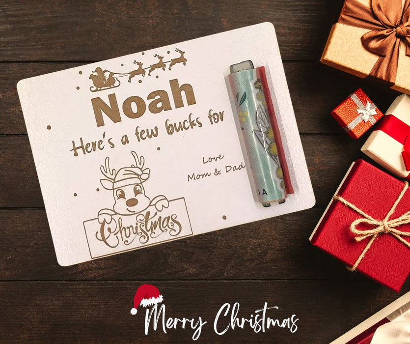 Christmas Money Holder, Gift Card holder