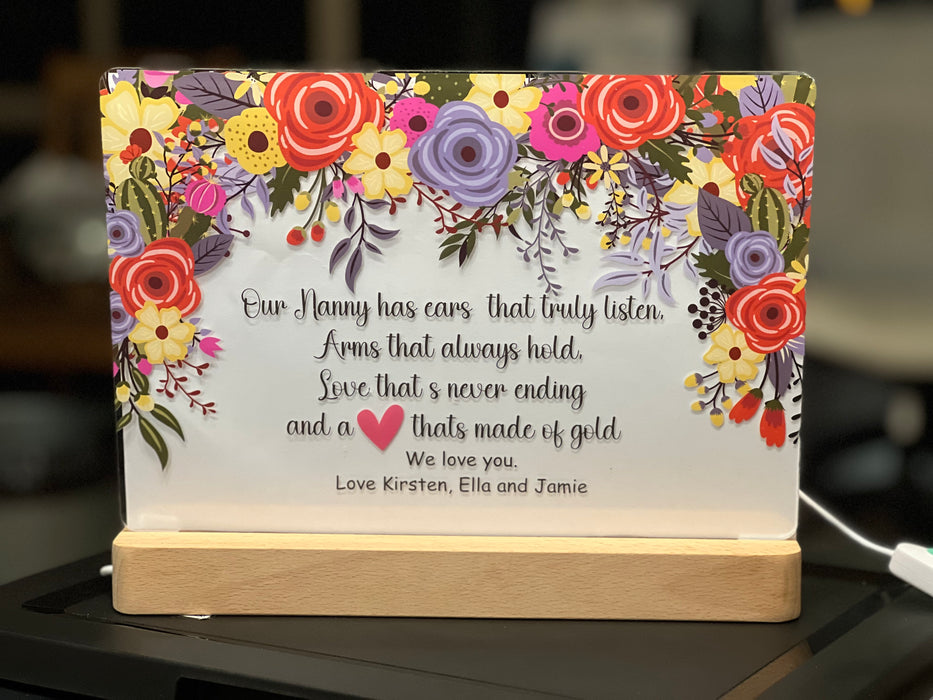 Personalised Christmas Night Lights