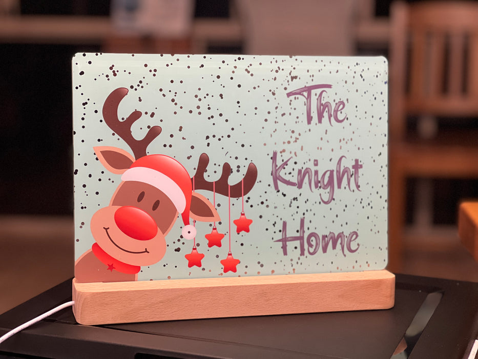 Personalised Christmas Night Lights