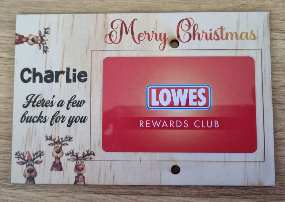 Money/Gift card Holder