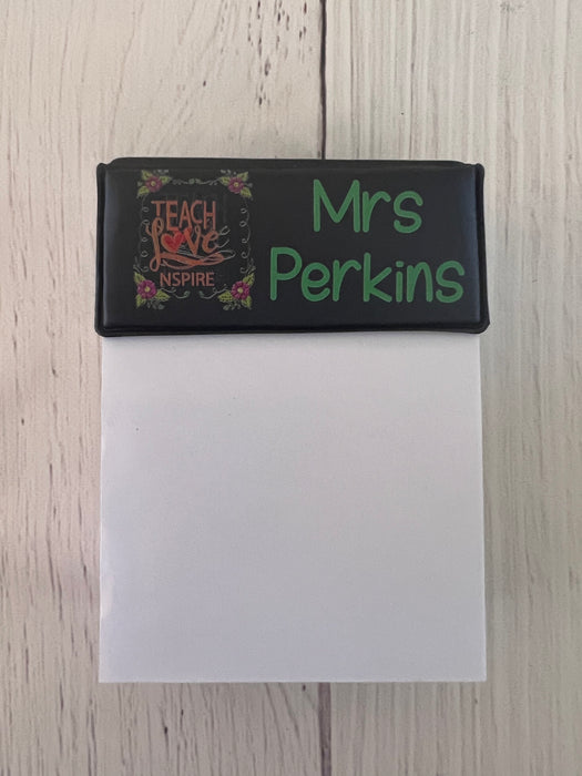 Teacher Appreciation Desk notepad