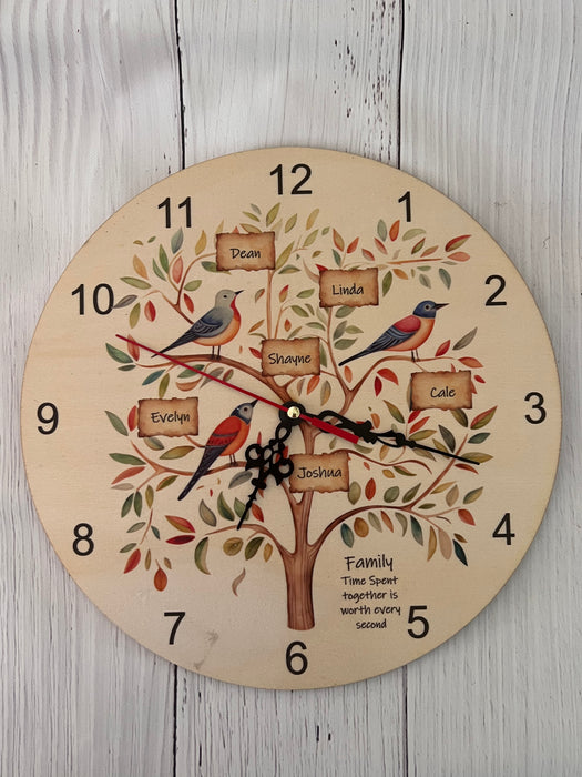 Timber Clocks