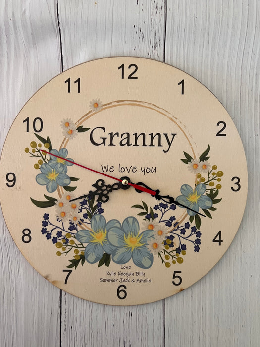 Timber Clocks