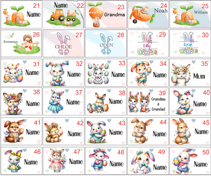Easter Tins