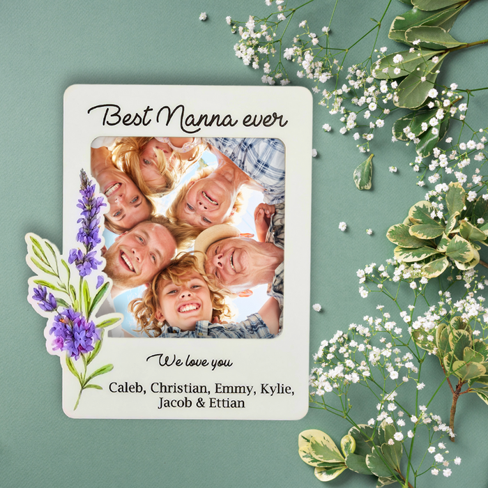 Lavender Sprig Fridge Magnet