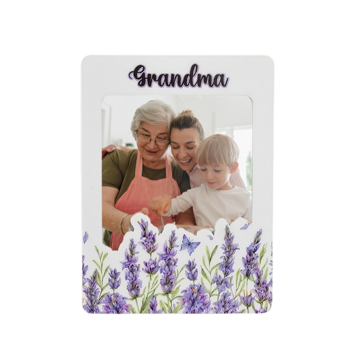 Lavender Base Fridge Magnet
