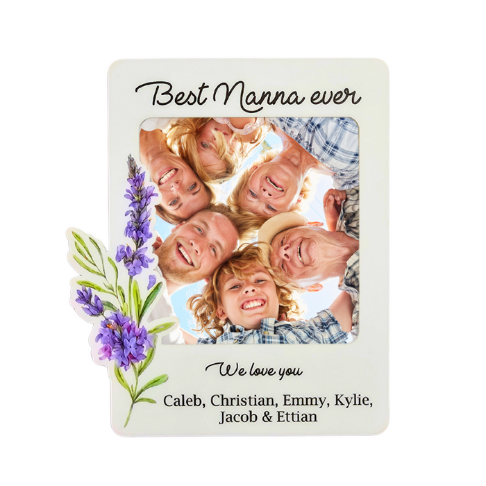 Lavender Sprig Fridge Magnet