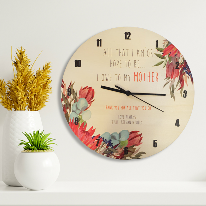 Protea Clock