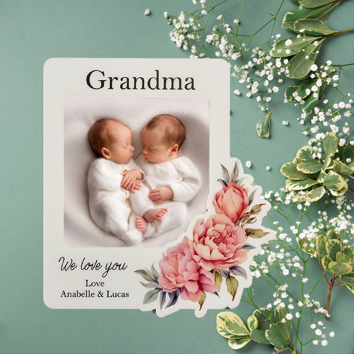 Peony Posey Fridge Magnet