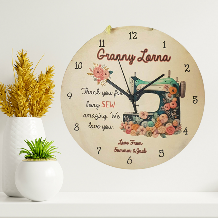 SEW amazing Clock