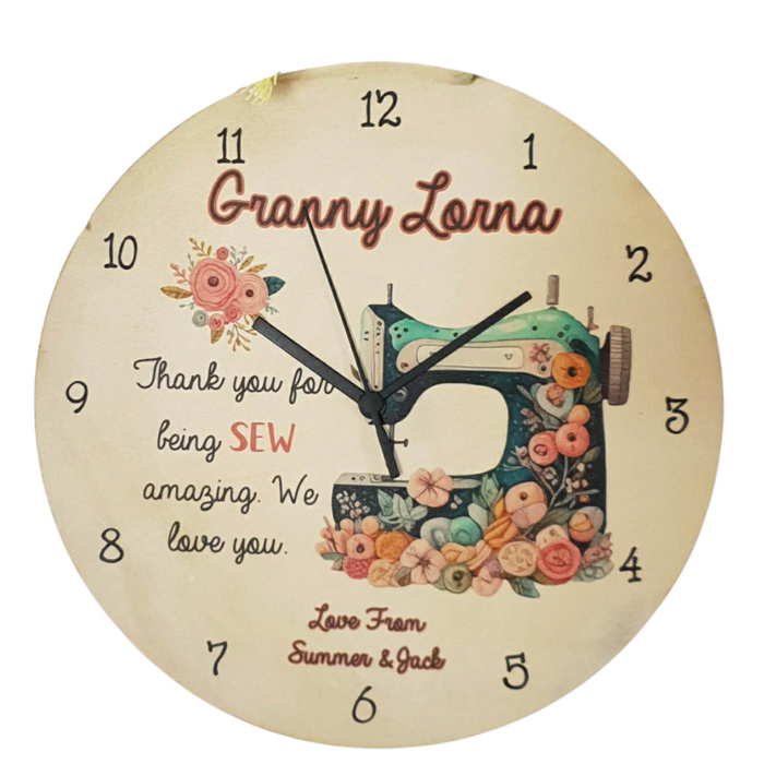 SEW amazing Clock
