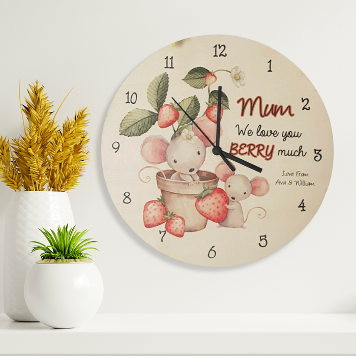 Berry much mice Clock