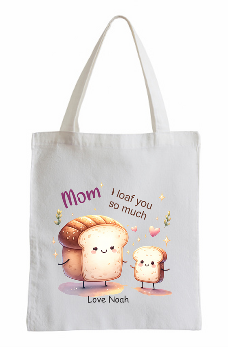 Calico Tote Bag Loaf