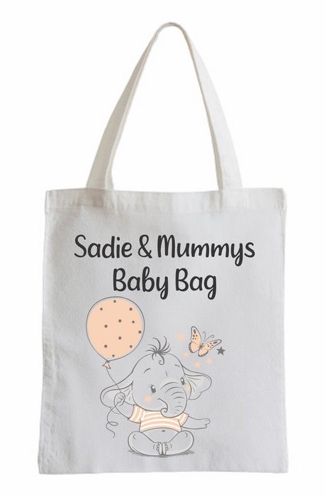 Calico Tote Bag Baby