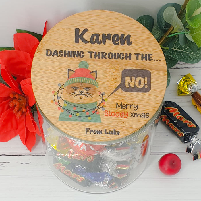 Christmas Lolly Jars