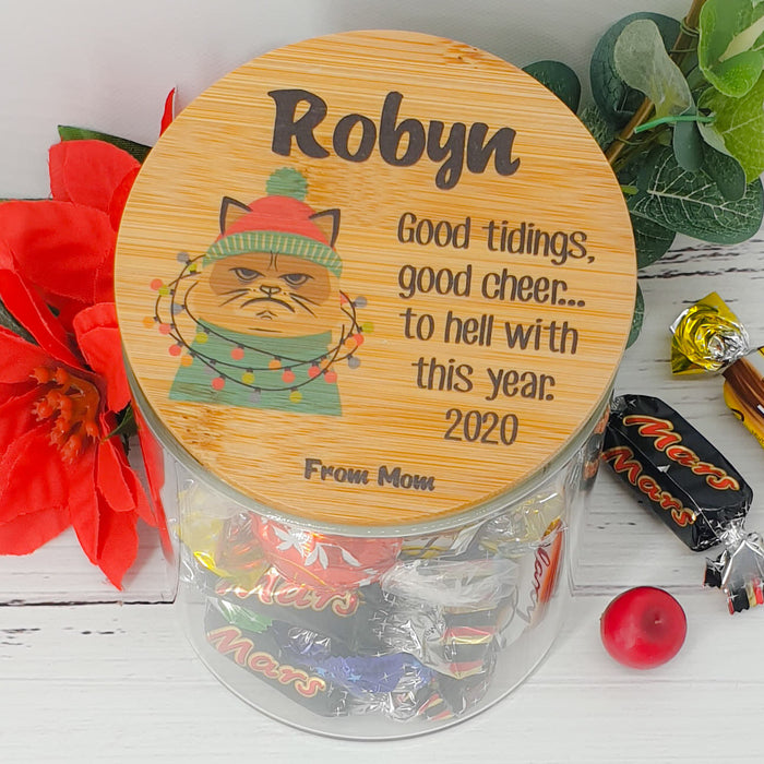 Christmas Lolly Jars