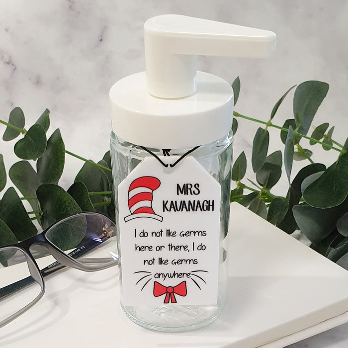 Sanitiser Bottle and Tag