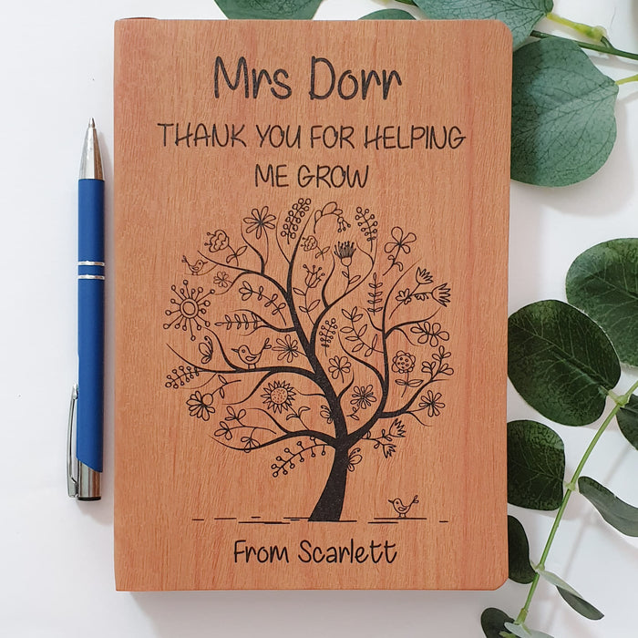 Wood Look or Cork Journal
