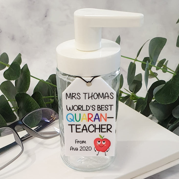 Sanitiser Bottle and Tag