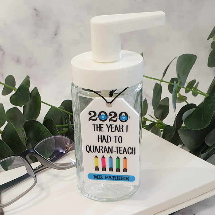 Sanitiser Bottle and Tag