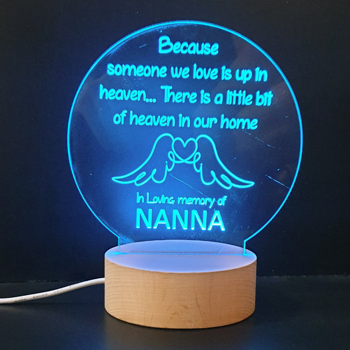Round Night Light