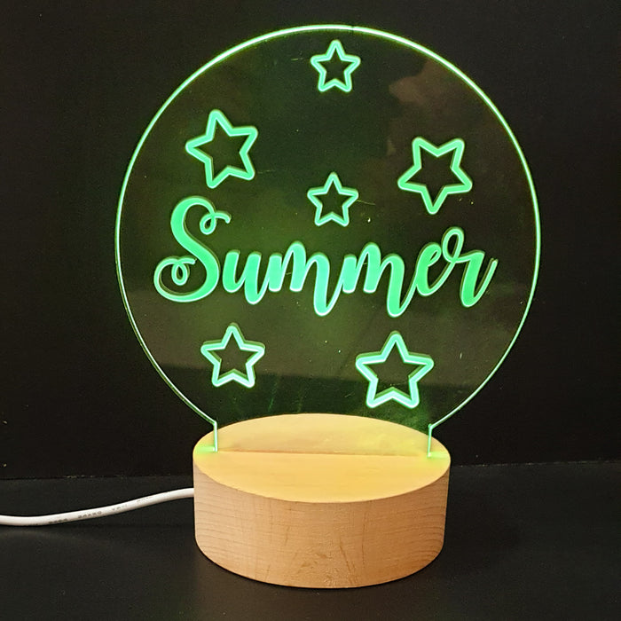 Round Night Light
