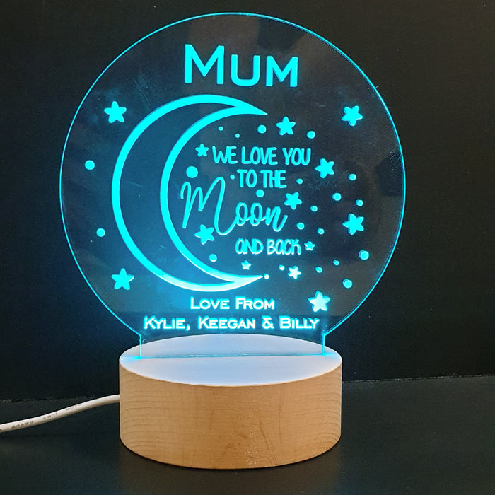 Round Night Light