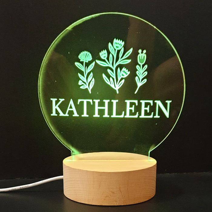 Round Night Light