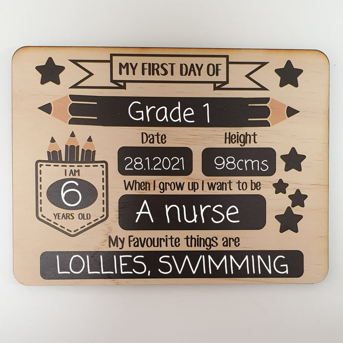First Day Boards