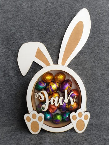 Personalized Easter Egg Drop Boxes
