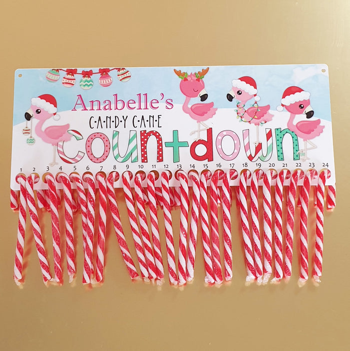 Candy Cane Christmas Countdown