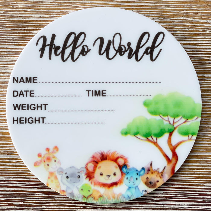 Hello World Sign