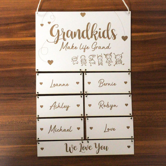 Personalised Wall Hanger Set
