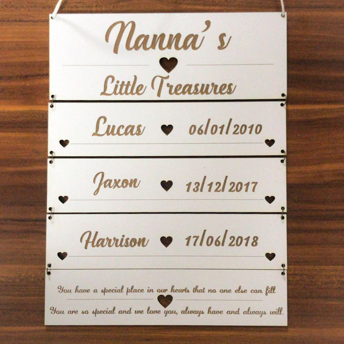 Personalised Wall Hanger Set