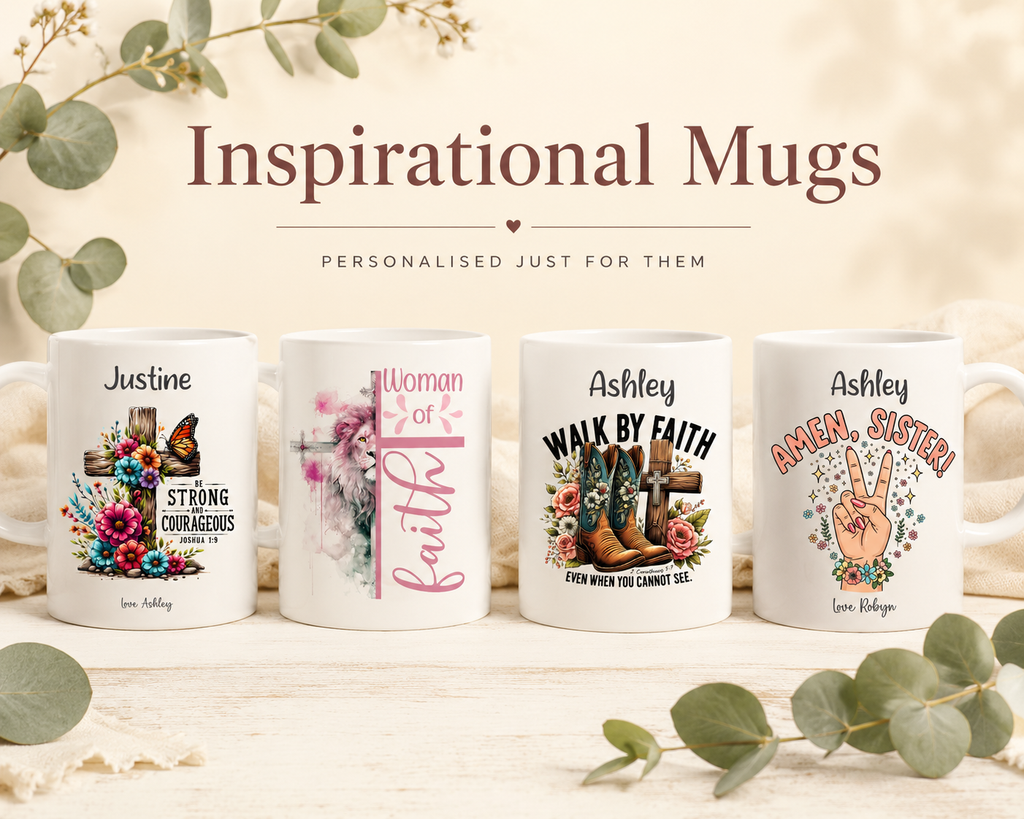 Personalised Inspirational Mugs Australia | Meaningful Gifts for Every Occasion