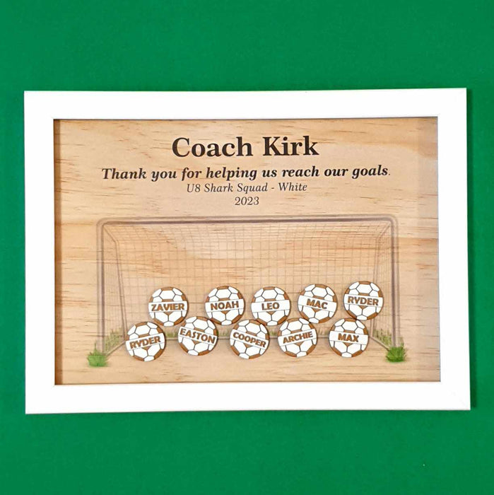 Soccer Coach Frame