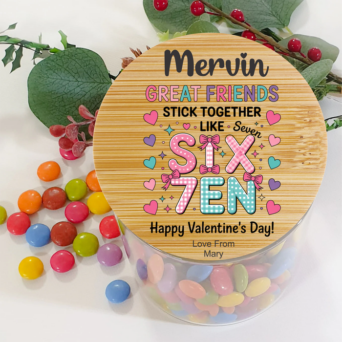 Valentines 6 - 7 Jars