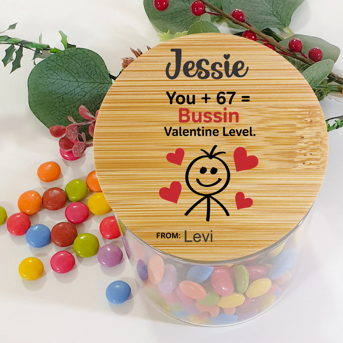 Valentines 6 - 7 Jars