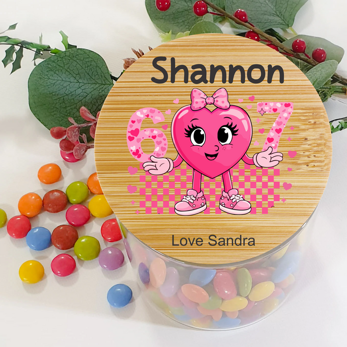Valentines 6 - 7 Jars