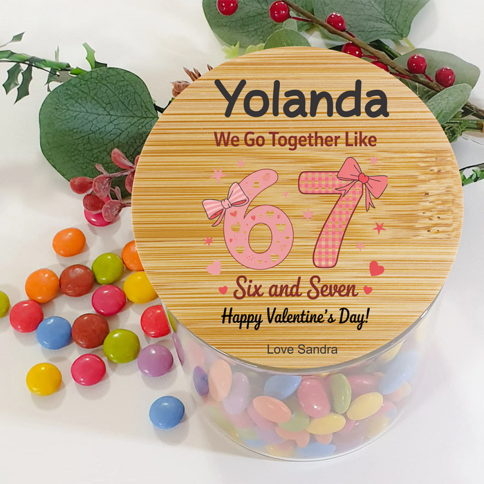 Valentines 6 - 7 Jars