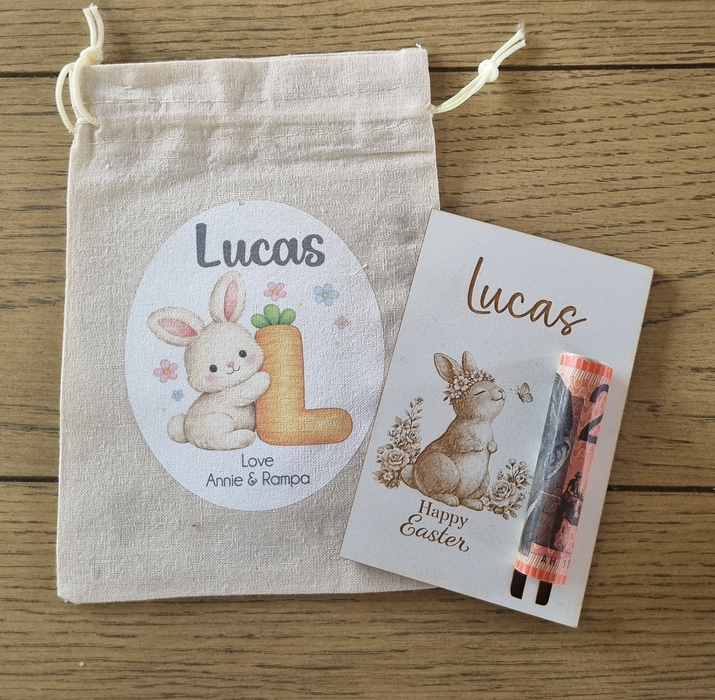 Easter Money Card Gift bag Combo