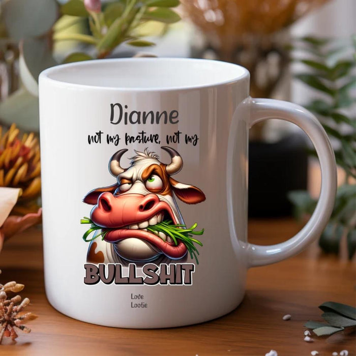 Bullshit Bull  Personalised Gift Novelty Mug For A Workmate Australia