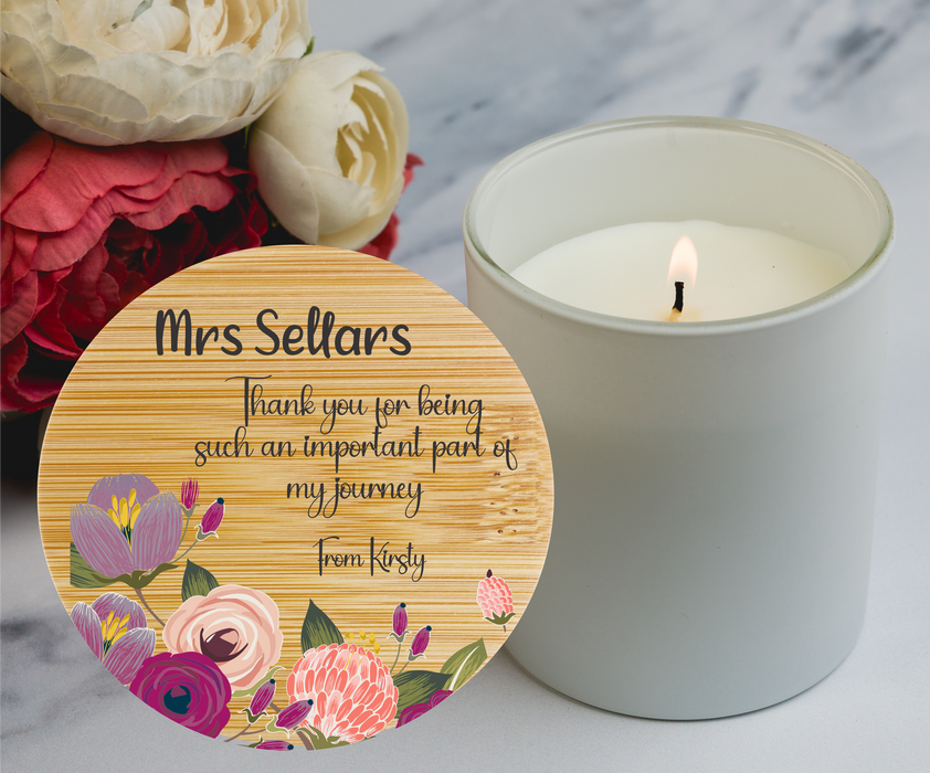 Natural Soy Vanilla Candles