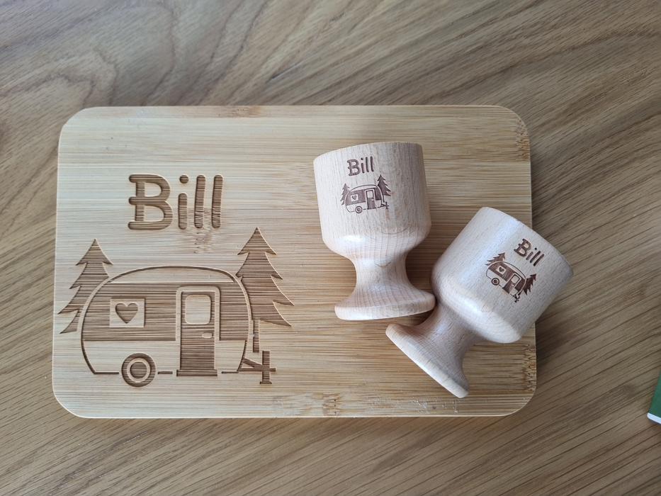 Camping Mugs and boards