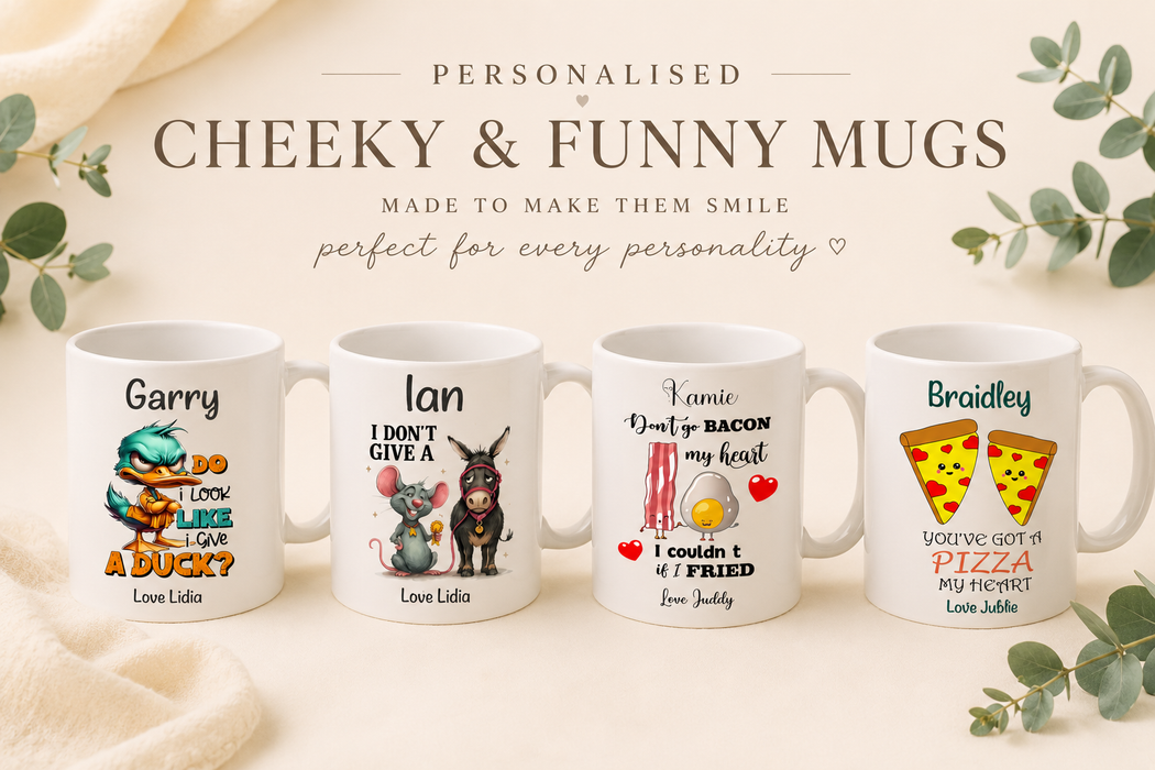 Personalised Funny Mug Australia | Custom Novelty Coffee Mug Gift
