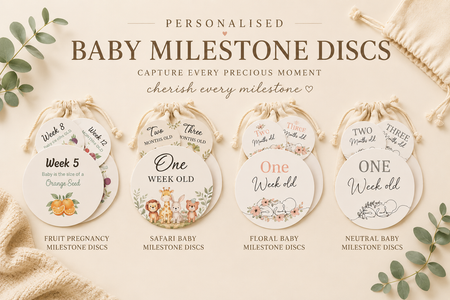 baby milestone disks birth markers