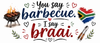 Mug design: You say barbecue, I say braai