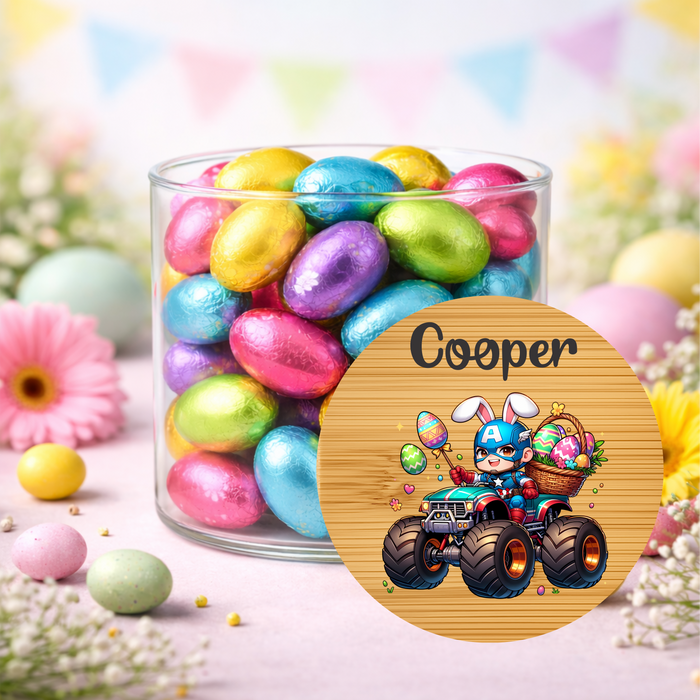 Easter Jars Character themed
