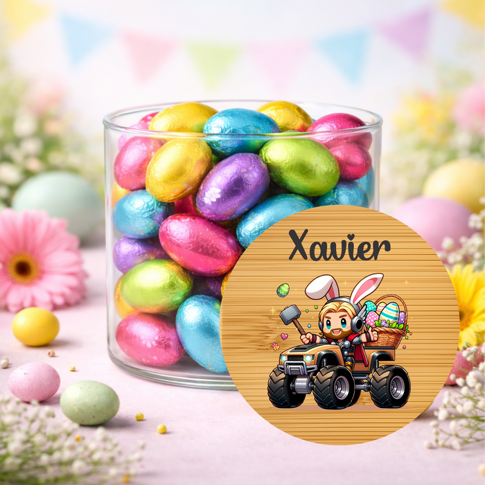 Easter Jars Character themed
